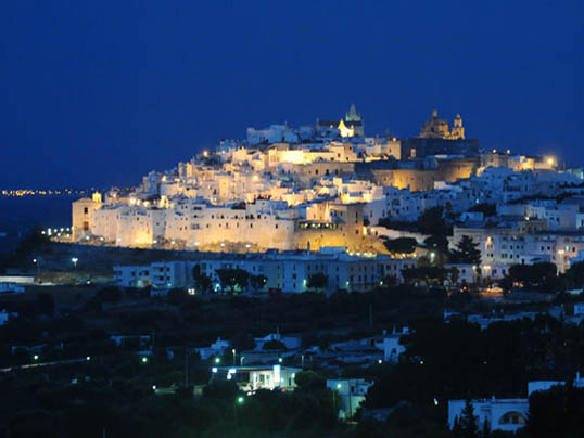 Ostuni white city