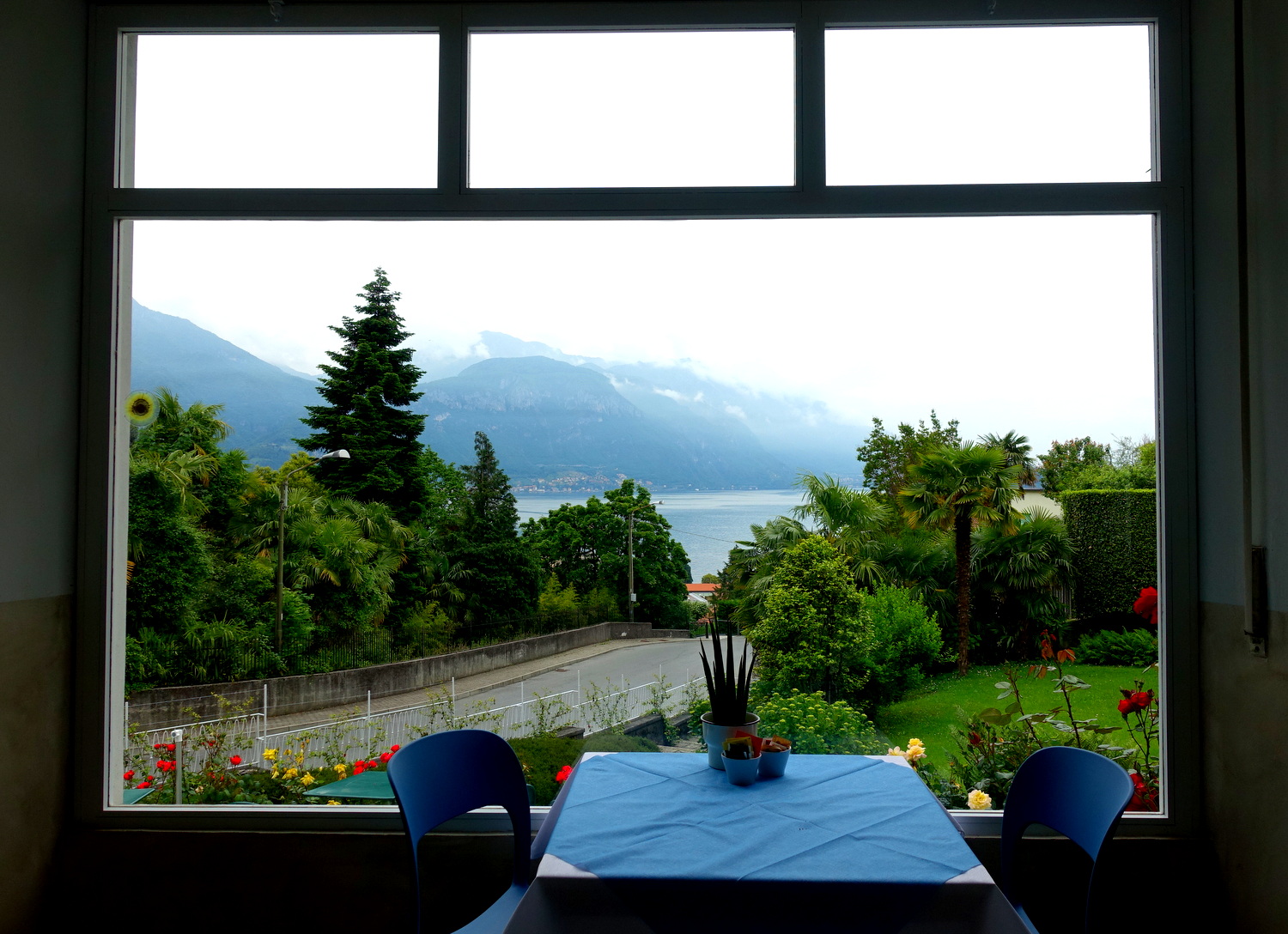 Enjoy breakfast with a view at Hotel Loveno in Menaggio, Lago di Como.