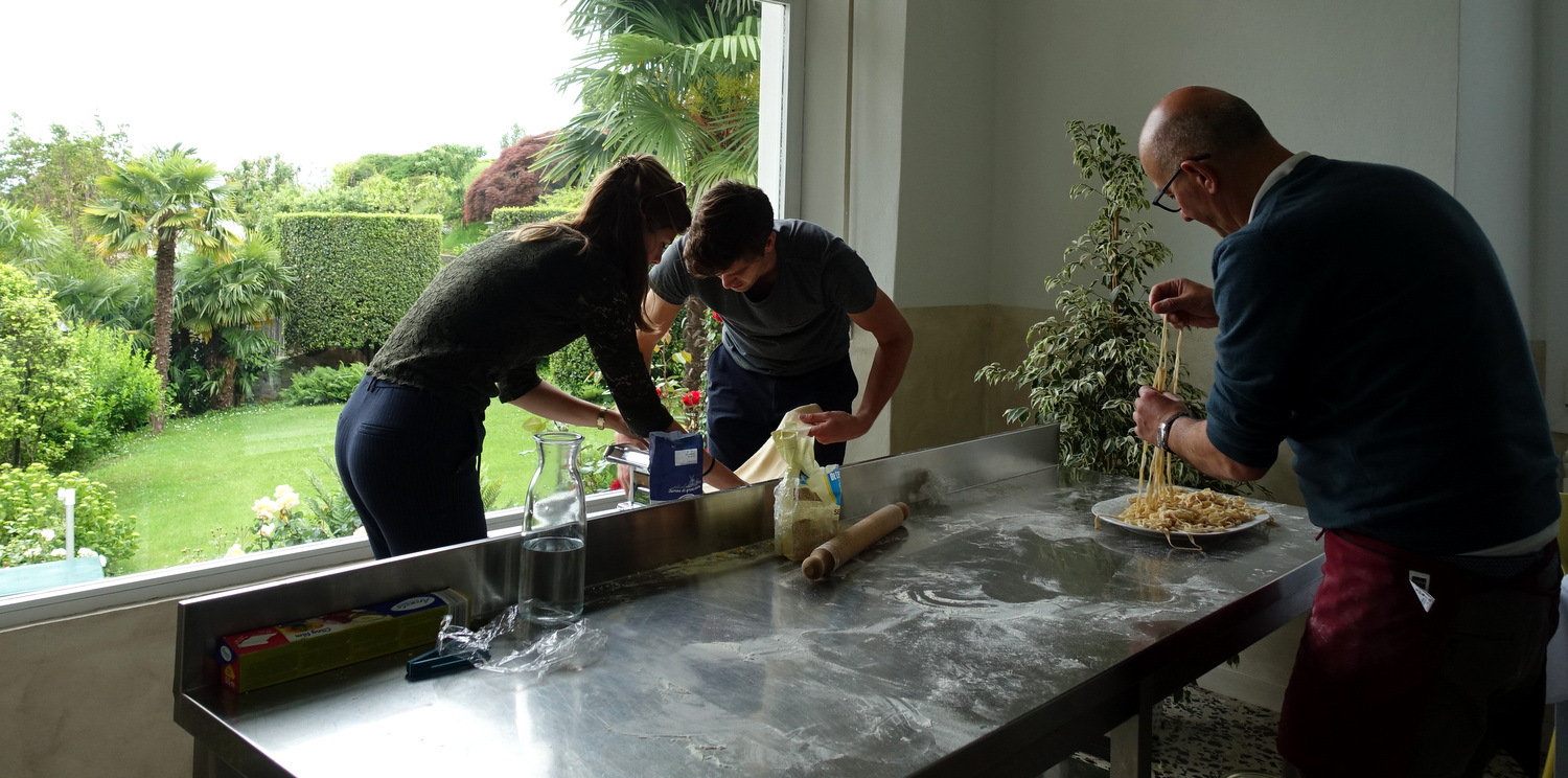 Pasta-making classes with Paolo in Menaggio